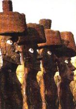 Каменните статуи на остров Пасха